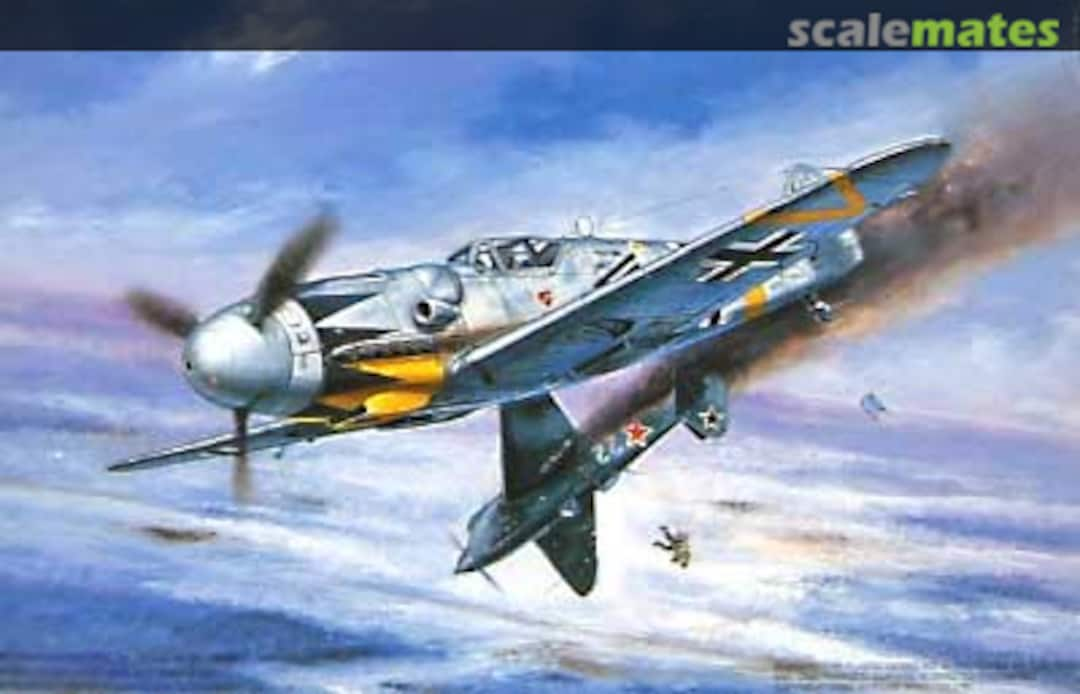 Boxart Messerschmitt Bf109G-6 Super Ace "Hartmann" 27031 Fujimi