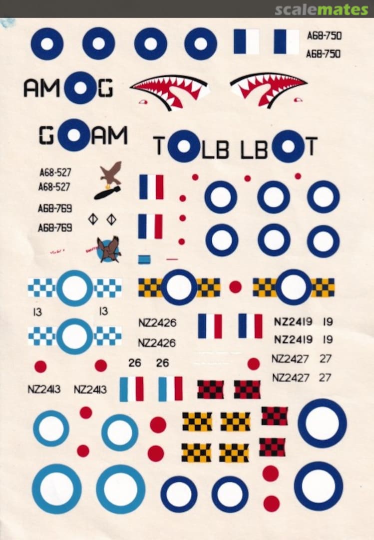 Boxart Australian & New Zealand Mustangs V7202 Ventura