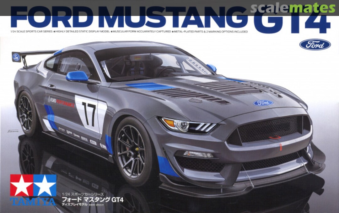 Boxart Ford Mustang GT4 24354 Tamiya