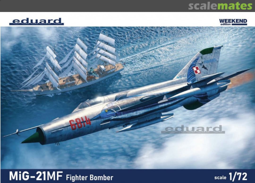 Boxart MiG-21MF 7458 Eduard