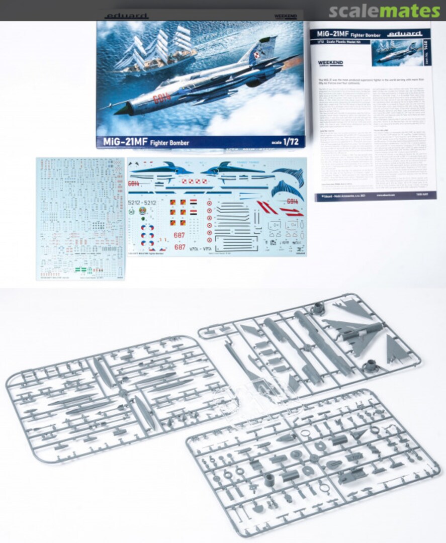 Contents MiG-21MF 7458 Eduard