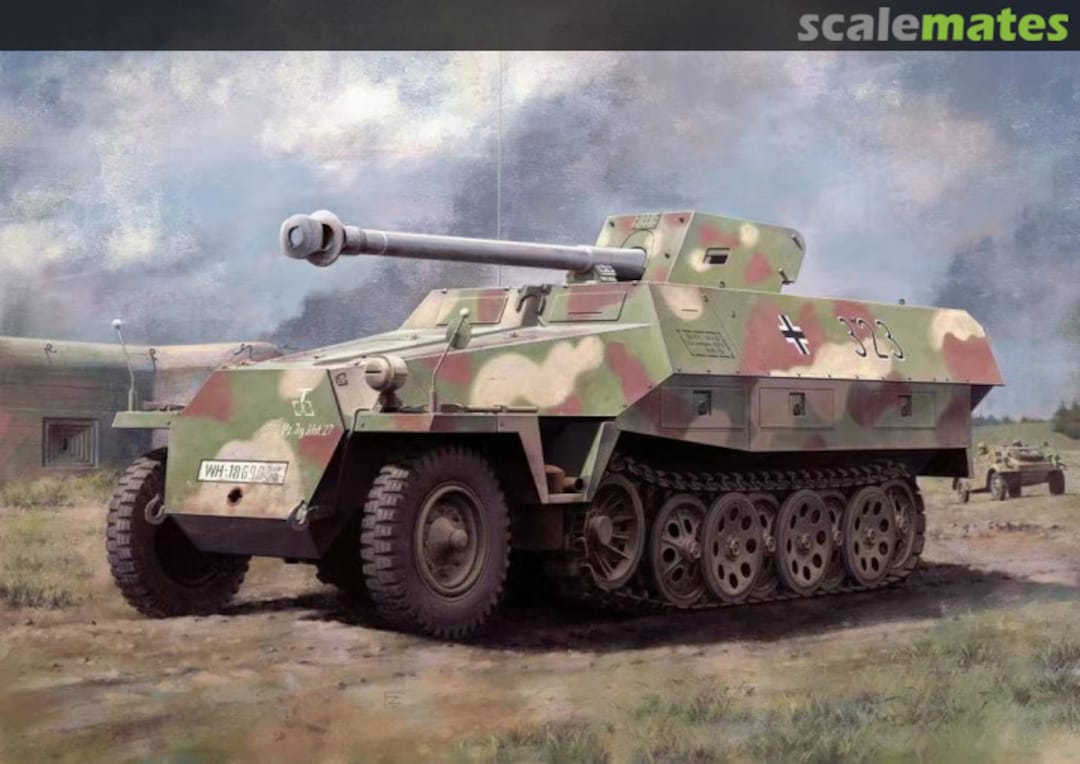 Boxart Sd.Kfz.251/22 w/7.5cm PaK 40 6963 Dragon