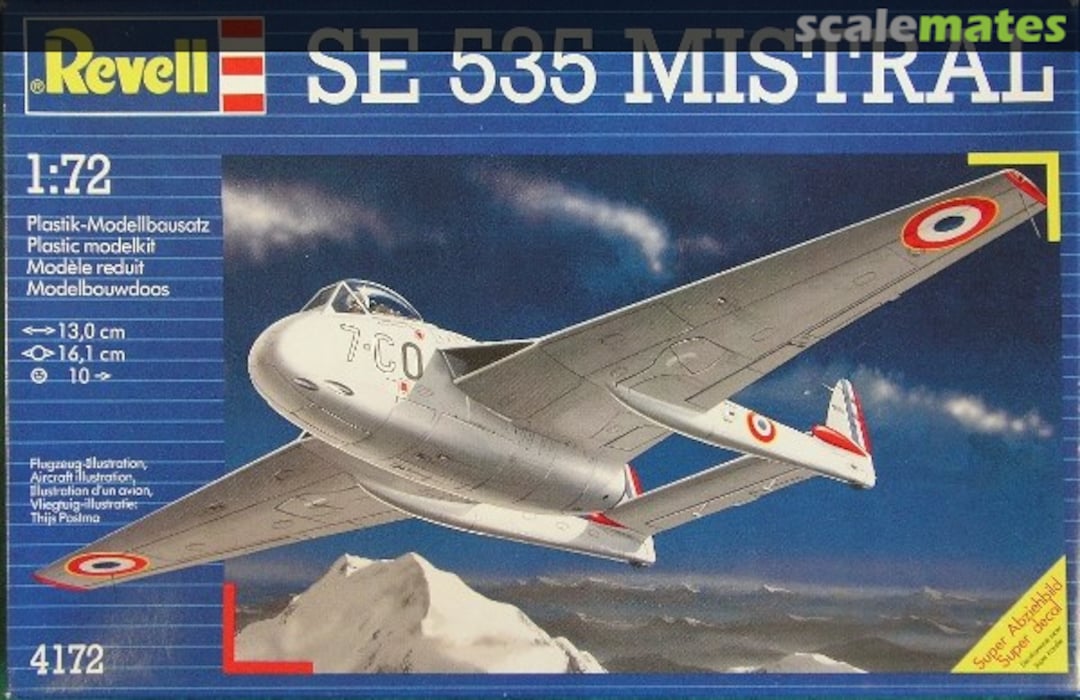 Boxart SE 535 Mistral 4172 Revell