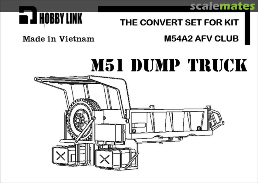 Boxart M51 Dump Truck conversion set  Hobby Link