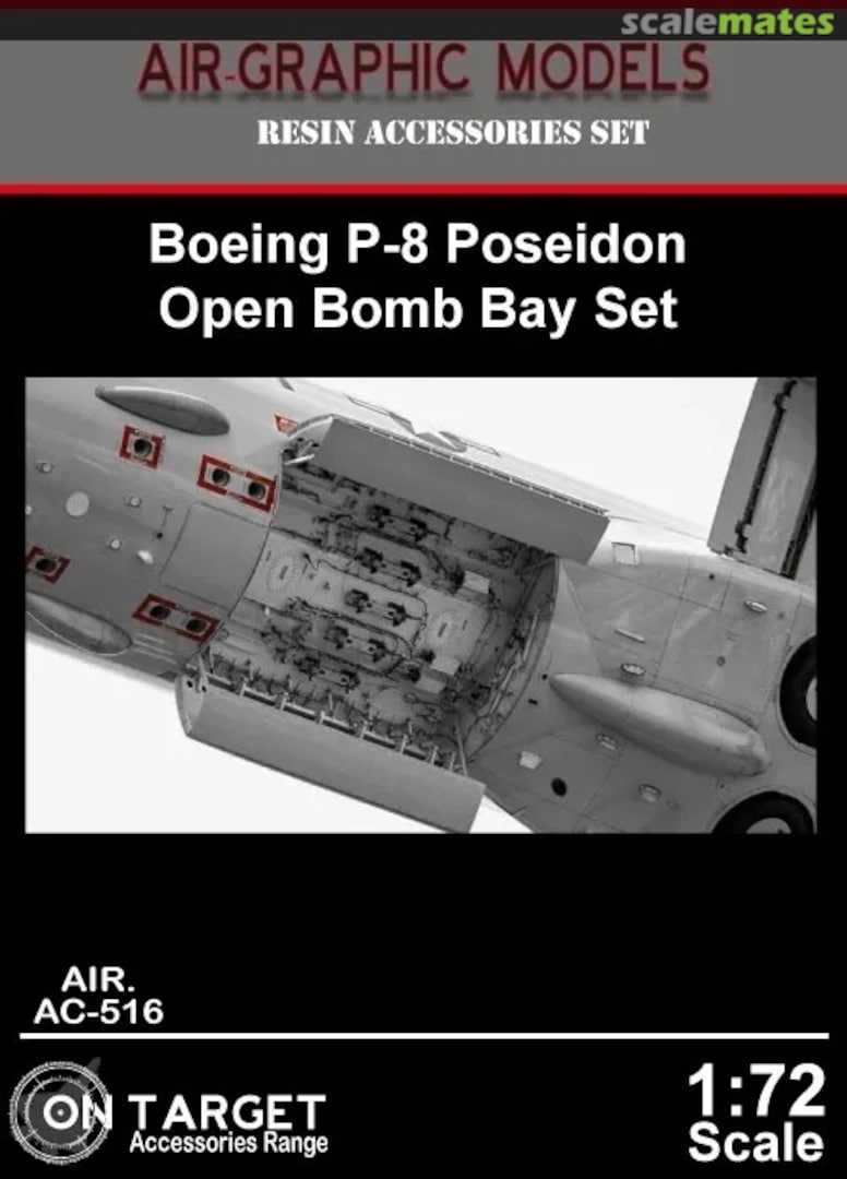 Boxart P-8A Poseidon - Open Bomb Bay Set AC-516 Air-Graphic Models