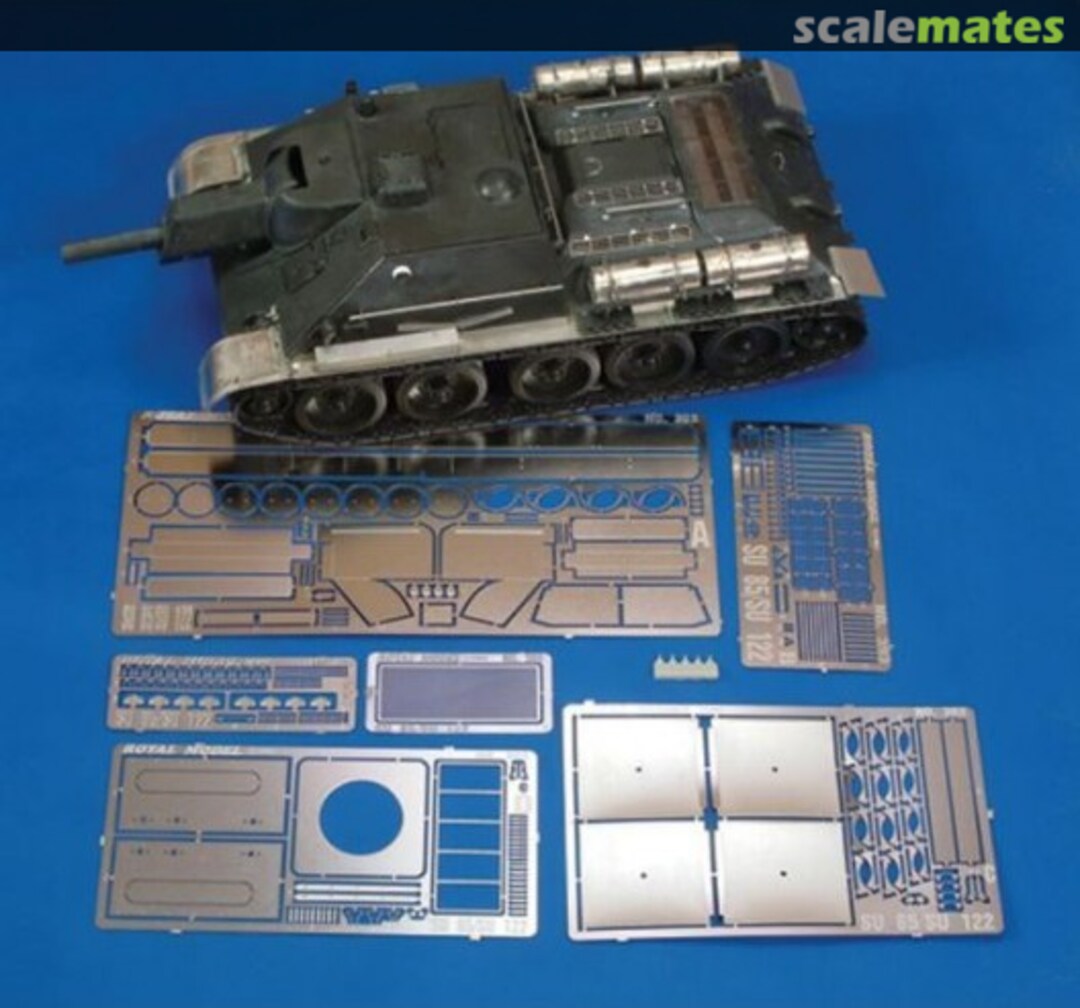 Boxart SU-85/SU-122 Conversion Kit ~Tamiya~ 393 Royal Model