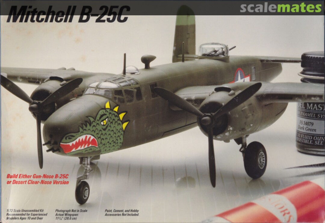 Boxart Mitchell B-25C 699 Testors/Italeri