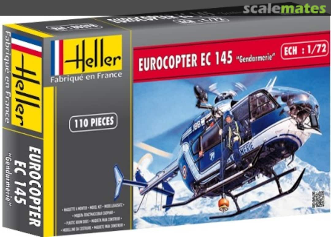 Boxart Eurocopter EC 145 "Gendarmerie" 80378 Heller