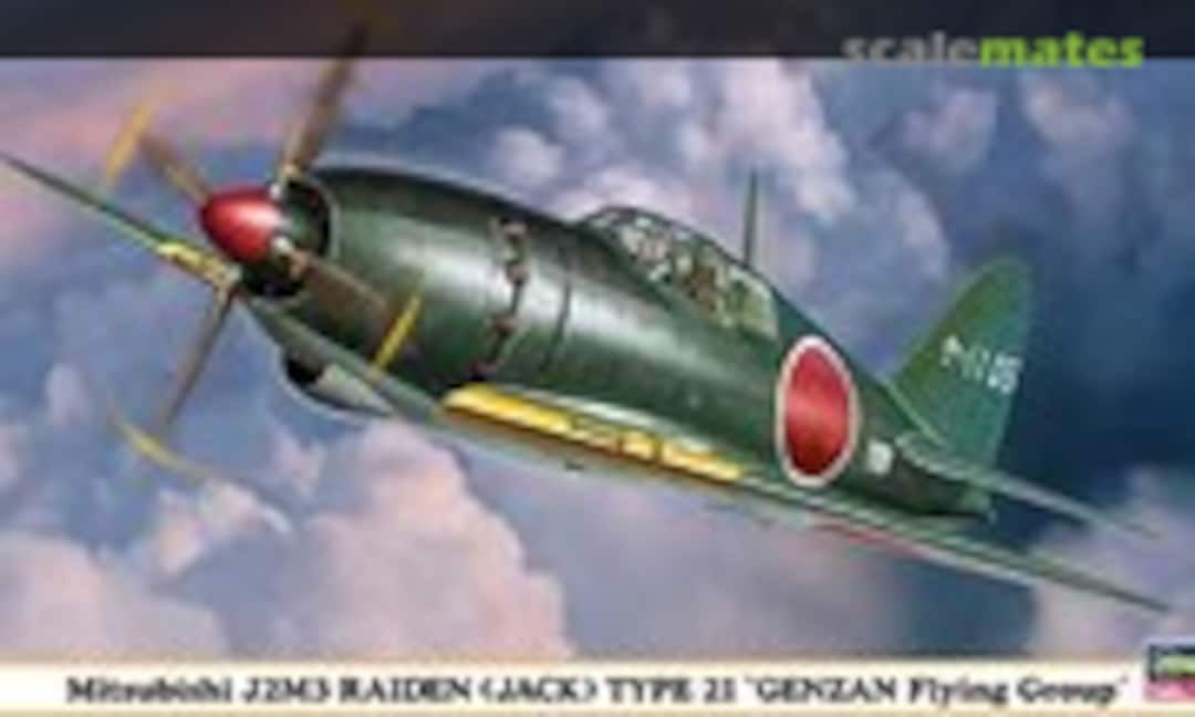 1:48 Mitsubishi J2M3 Raiden (Jack) Type 21 'Genzan Flying Group' (Hasegawa 09890)