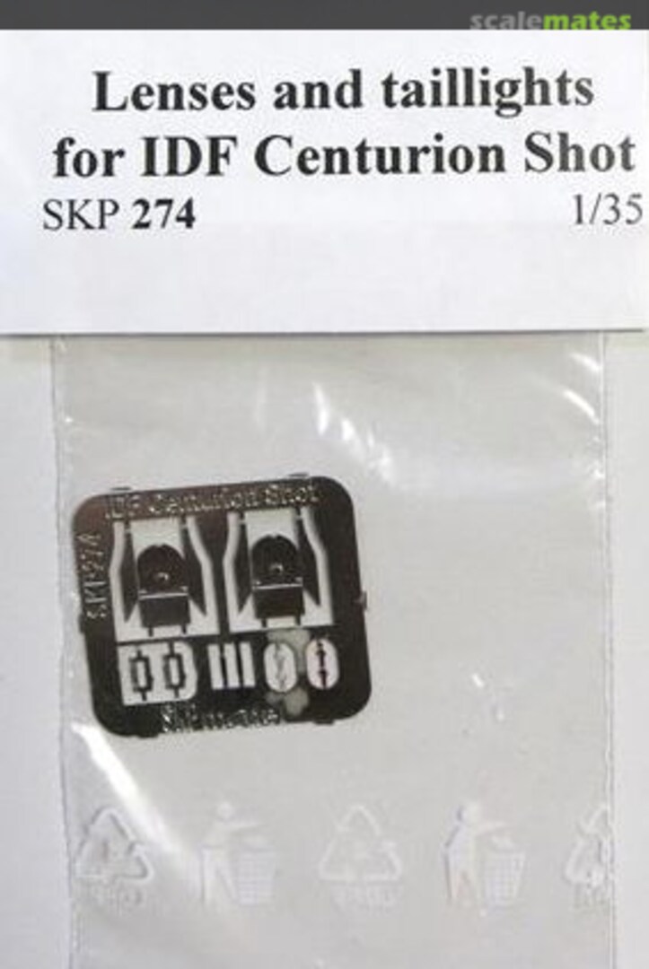 Boxart Centurion Mk.V - IDF Lenses and tail lights SKP 274 SKP model