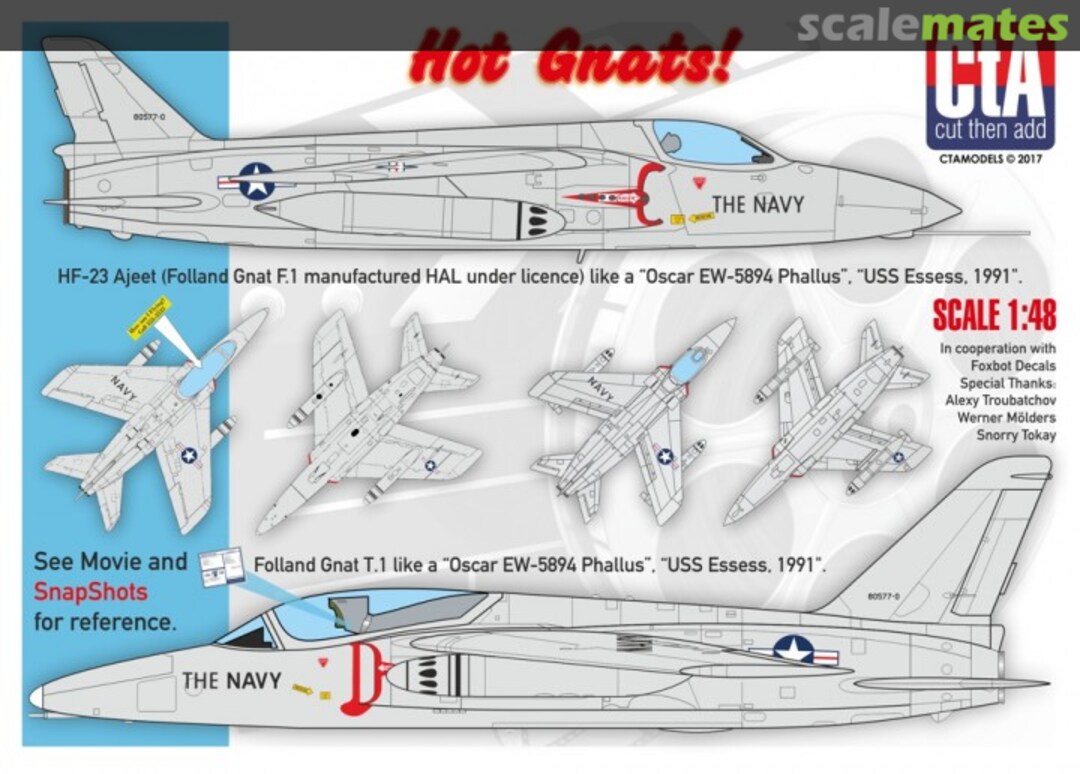 Boxart Hot Gnats! CTA-009 CtA Models