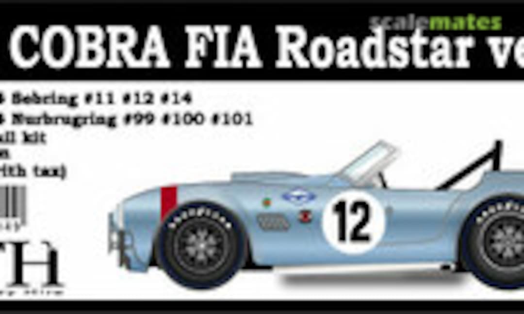 Shelby AC Cobra 289 FIA Roadster (Model Factory Hiro K-204)