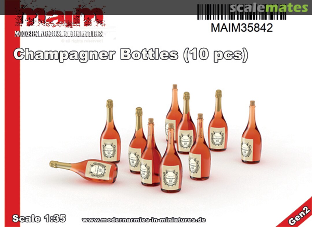 Boxart Champagner Bottles MAIM35842 MAiM