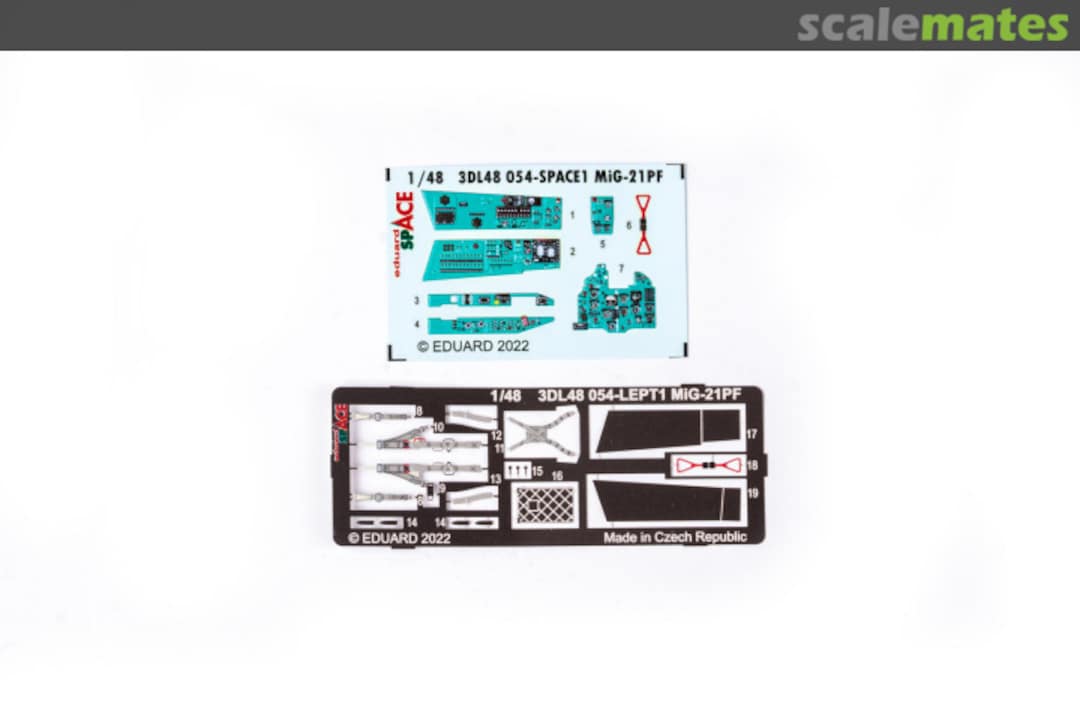 Contents MiG-21PF 3DL48054 Eduard