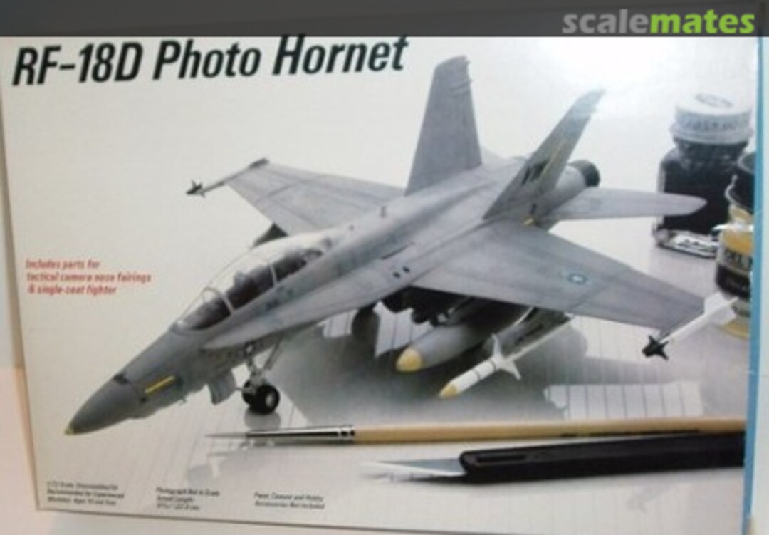 Boxart RF-18D Photo Hornet 629 Testors