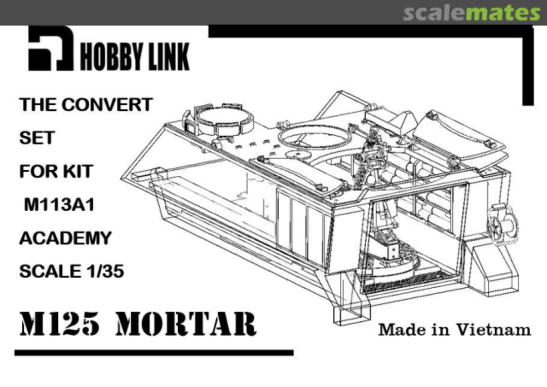 Boxart M125 Mortar conversion set  Hobby Link