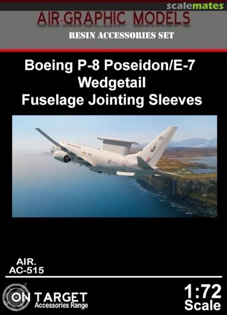 Boxart Boeing P-8 Poseidon / E-7 Wedgetail - Fuselage Jointing Sleeve AC-515 Air-Graphic Models