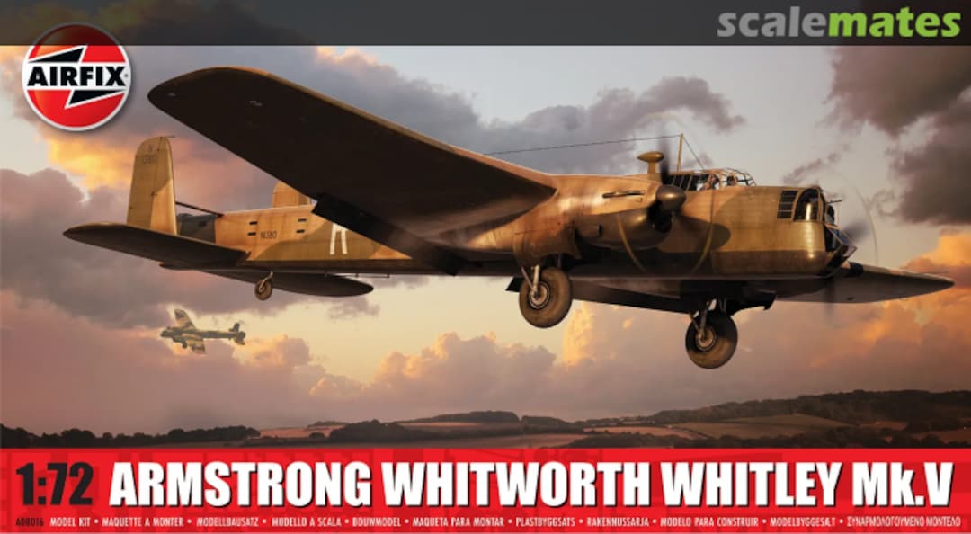 Boxart Armstrong Whitworth Whitley Mk.V A08016 Airfix