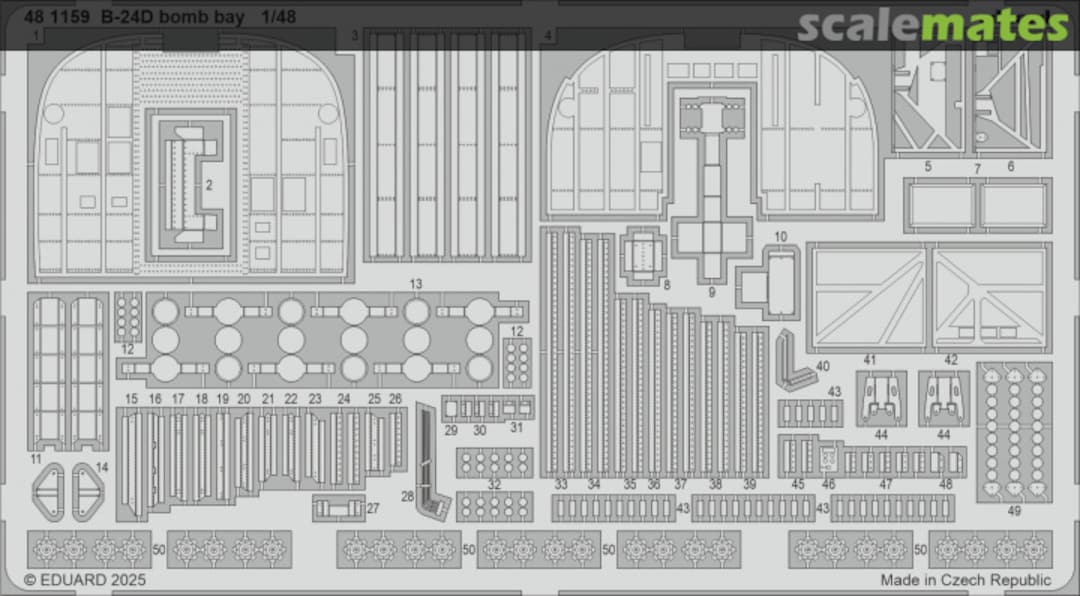 Boxart B-24D Bomb Bay  481159 Eduard