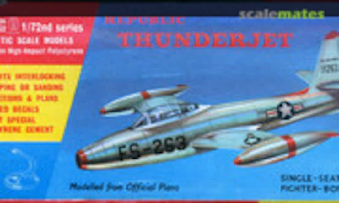 1:72 Republic Thunderjet (FROG 329P)