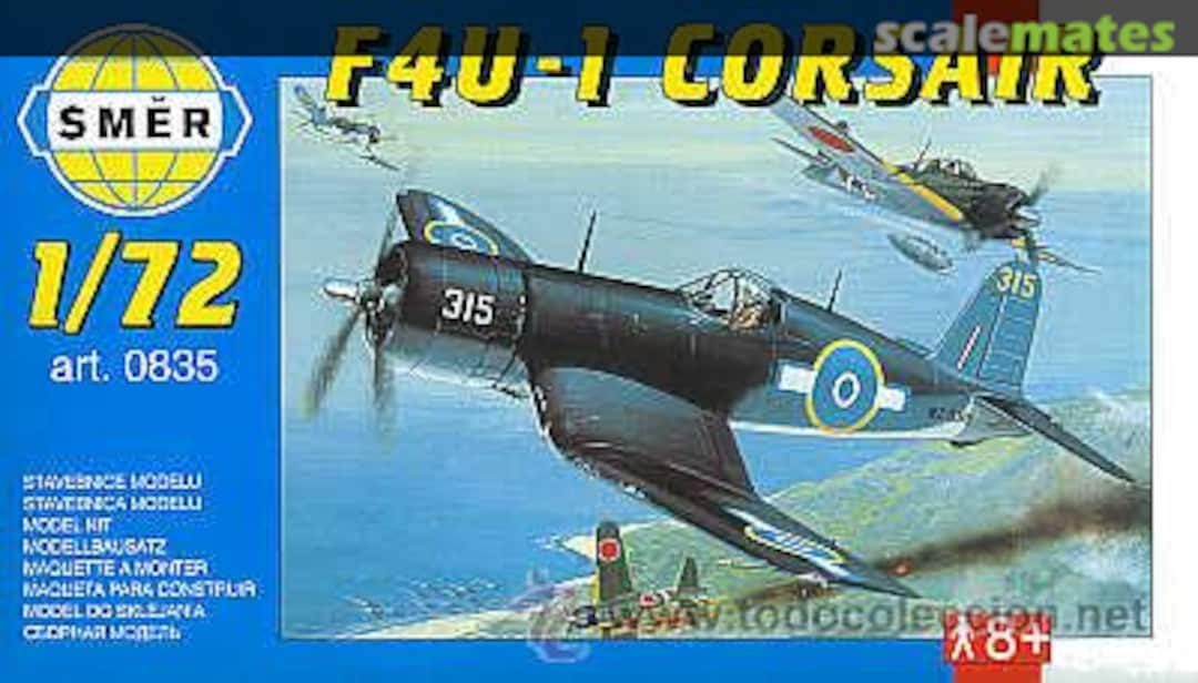 Boxart F4U-1 Corsair 0835 Směr