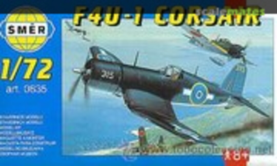 1:72 F4U-1 Corsair (Směr 0835)