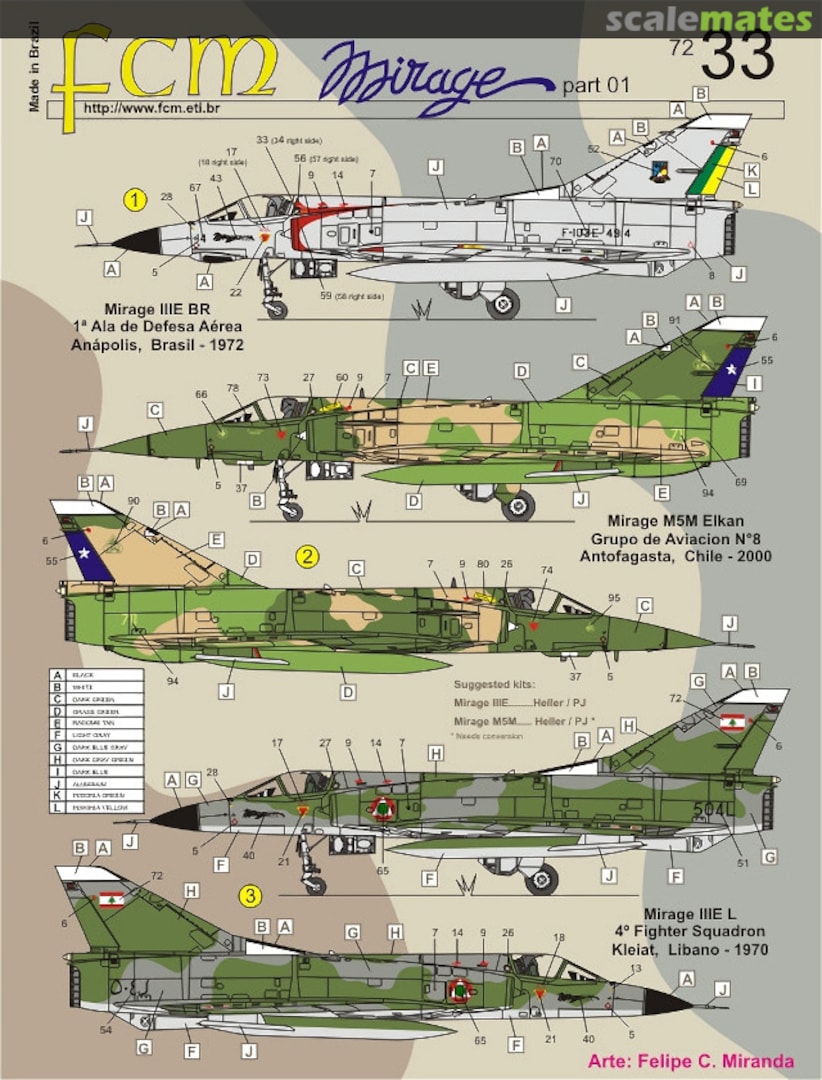 Boxart Mirage - Part 01 72-33 FCM