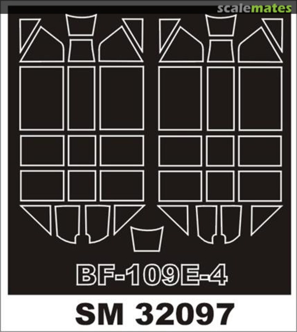 Boxart Bf 109E-4 SM32097 Montex