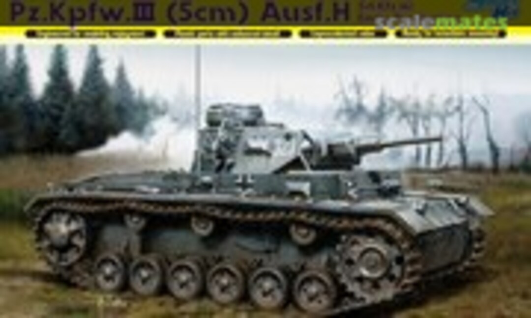 1:35 Pz.Kpfw.III (5cm) Ausf.H Sd.Kfz.141 (Dragon 6641)