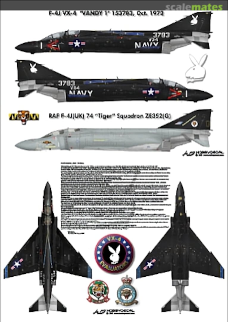 Boxart F-4J Phantom II AL48001V1 HobbyDecal