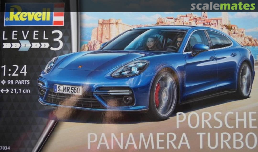 Boxart Porsche Panamera Turbo 07034 Revell