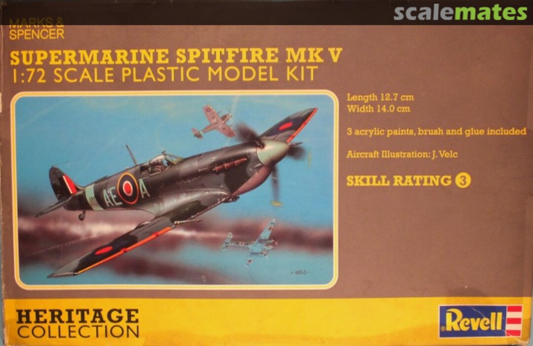 Boxart Supermarine Spitfire Mk V T40/1920G Marks & Spencer