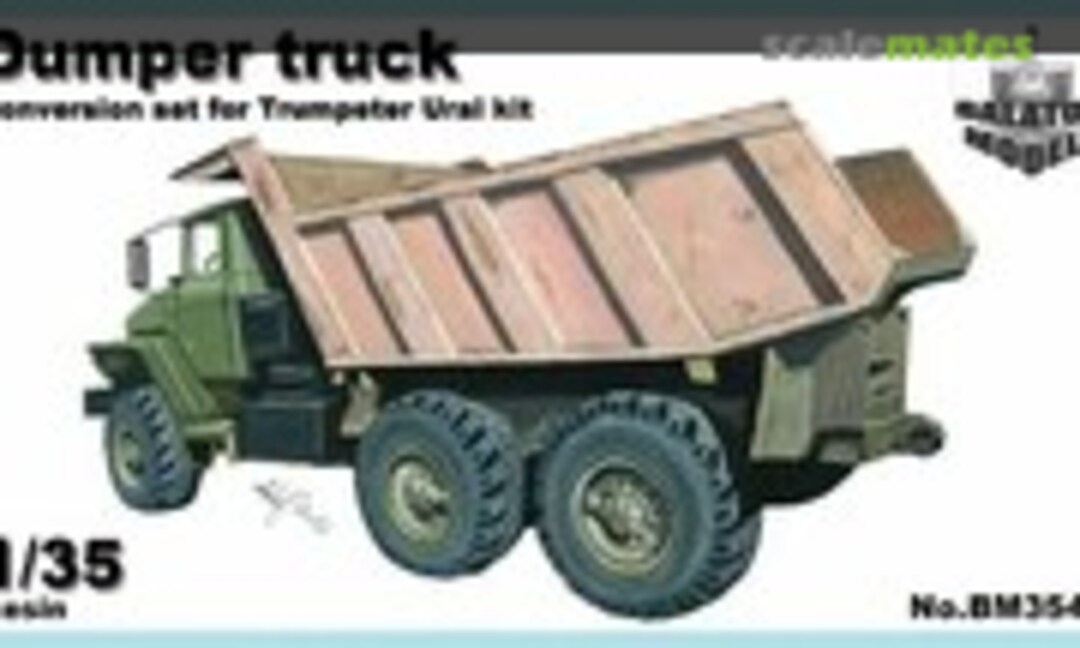 1:35 Muldenkipper Ural 4320 Umbausatz (Balaton Modell BM3549)