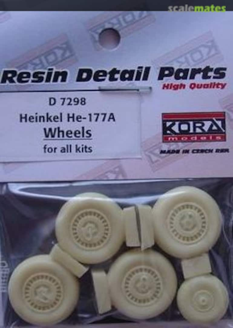 Boxart Heinkel He-177A Wheels D 7298 Kora Models