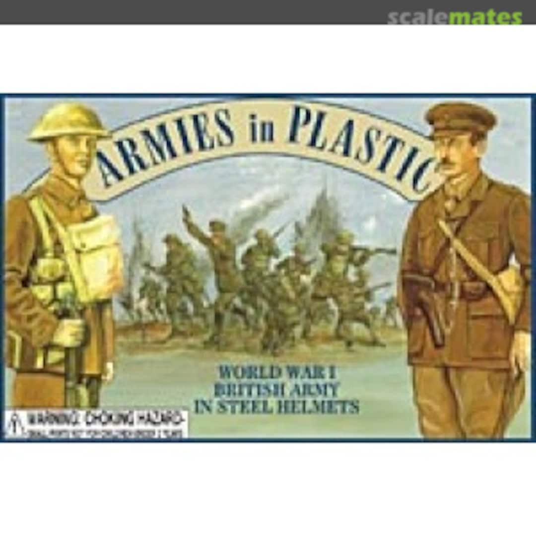 Boxart World War I British Army in Steel Helmets 5406 Armies in Plastic