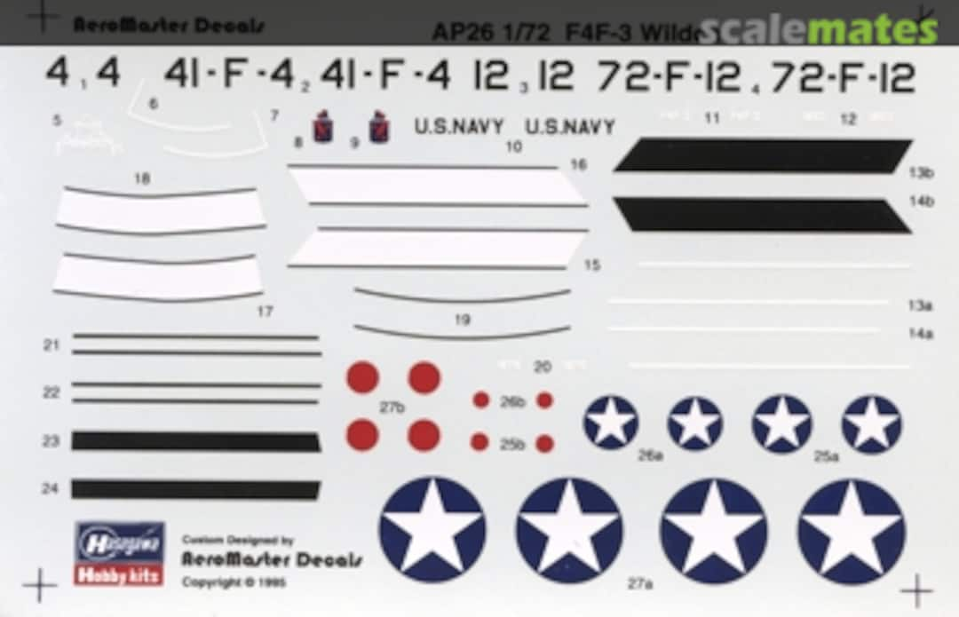 Boxart F4F-3 Wildcat AP26 AeroMaster