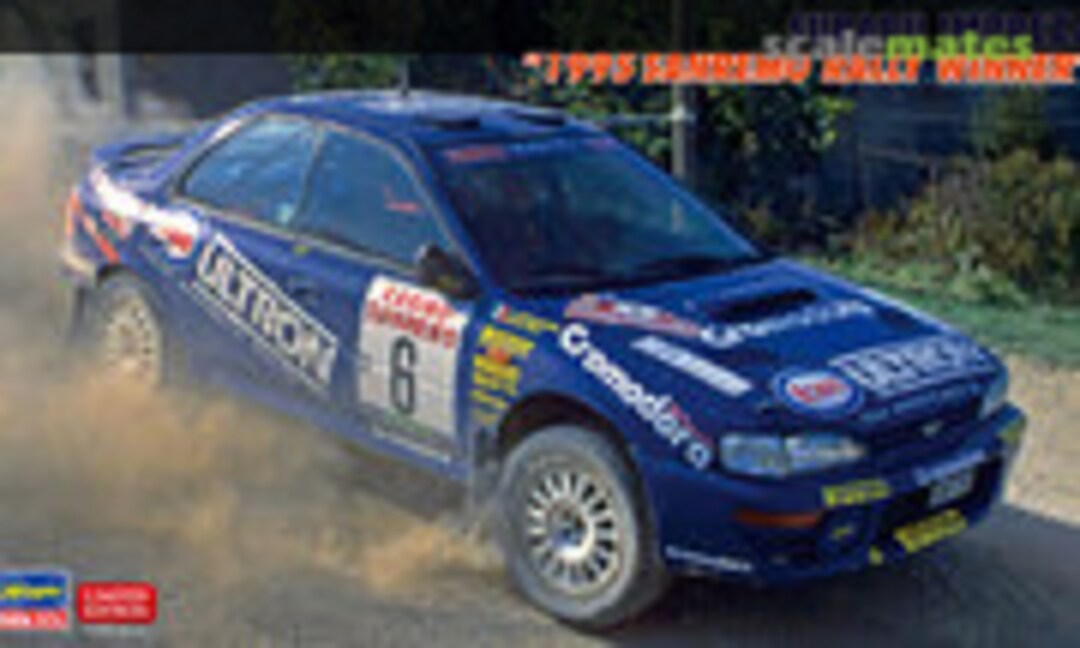 1:24 Subaru Impreza &quot;1995 Sanremo Rally Winner&quot; (Hasegawa 20574)