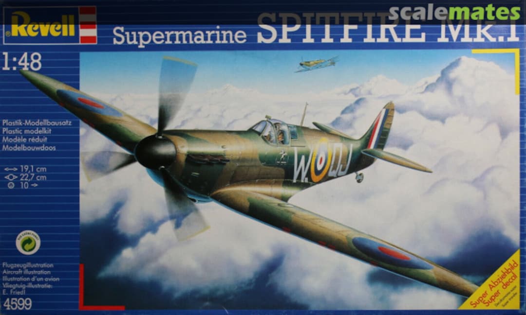 Boxart Supermarine Spitfire Mk.I 4599 Revell