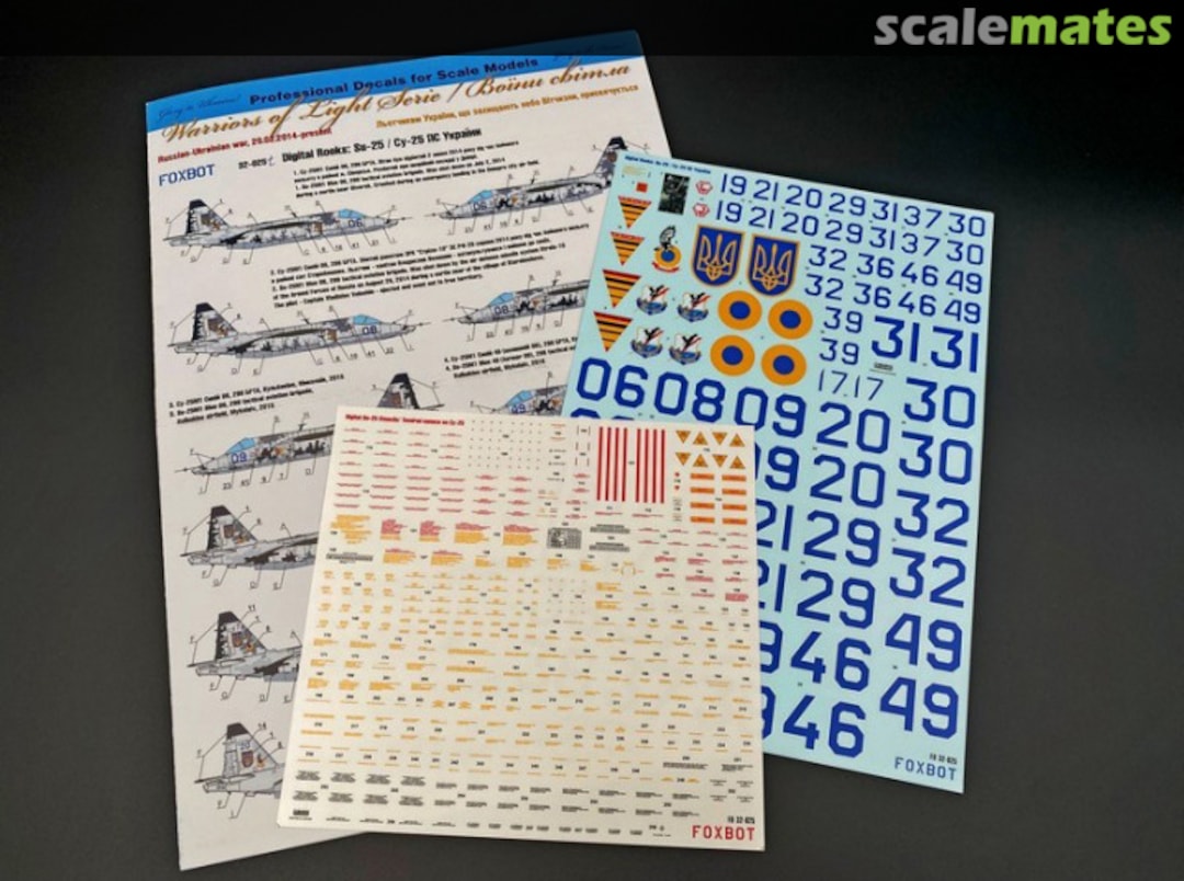 Boxart Digital Rooks: Su-25 32-025T Foxbot