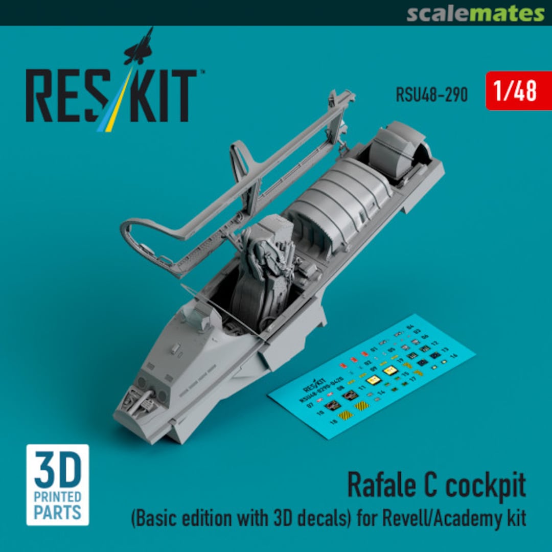 Boxart Rafale C Cockpit Basic edition RSU48-0290 ResKit