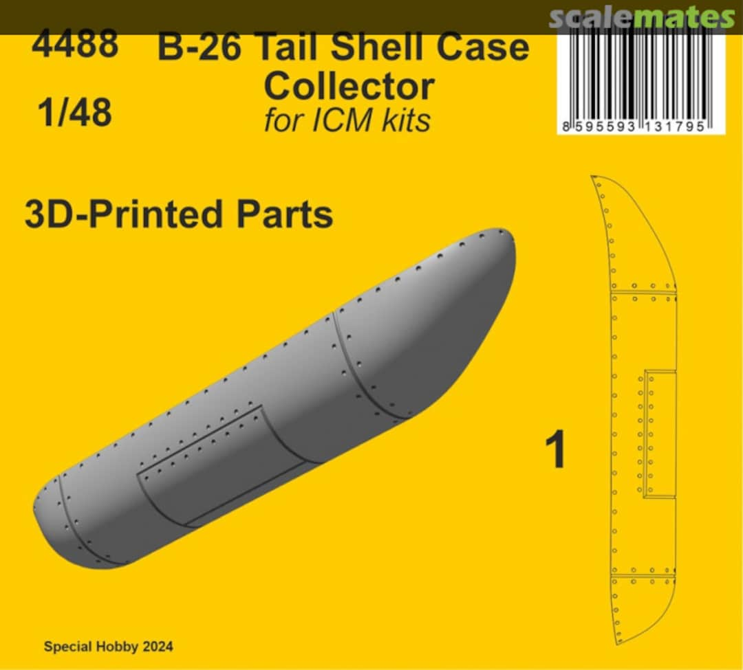 Boxart B-26 Tail Shell Case Collector 4488 CMK