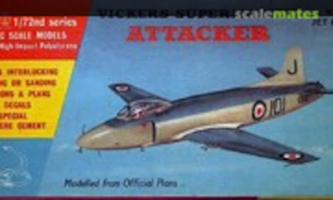 1:72 Vickers-Supermarine Attacker (FROG 330P)