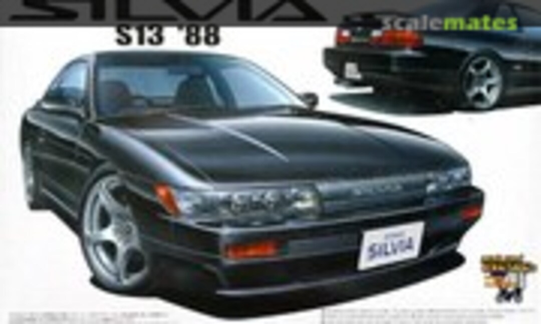 1:24 Nissan Silvia S13 '88 (Aoshima 039304)