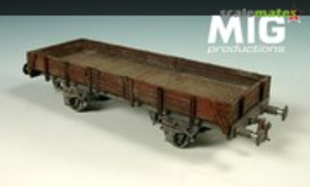 Flat rail wagon (MIG Productions MP 72-351)