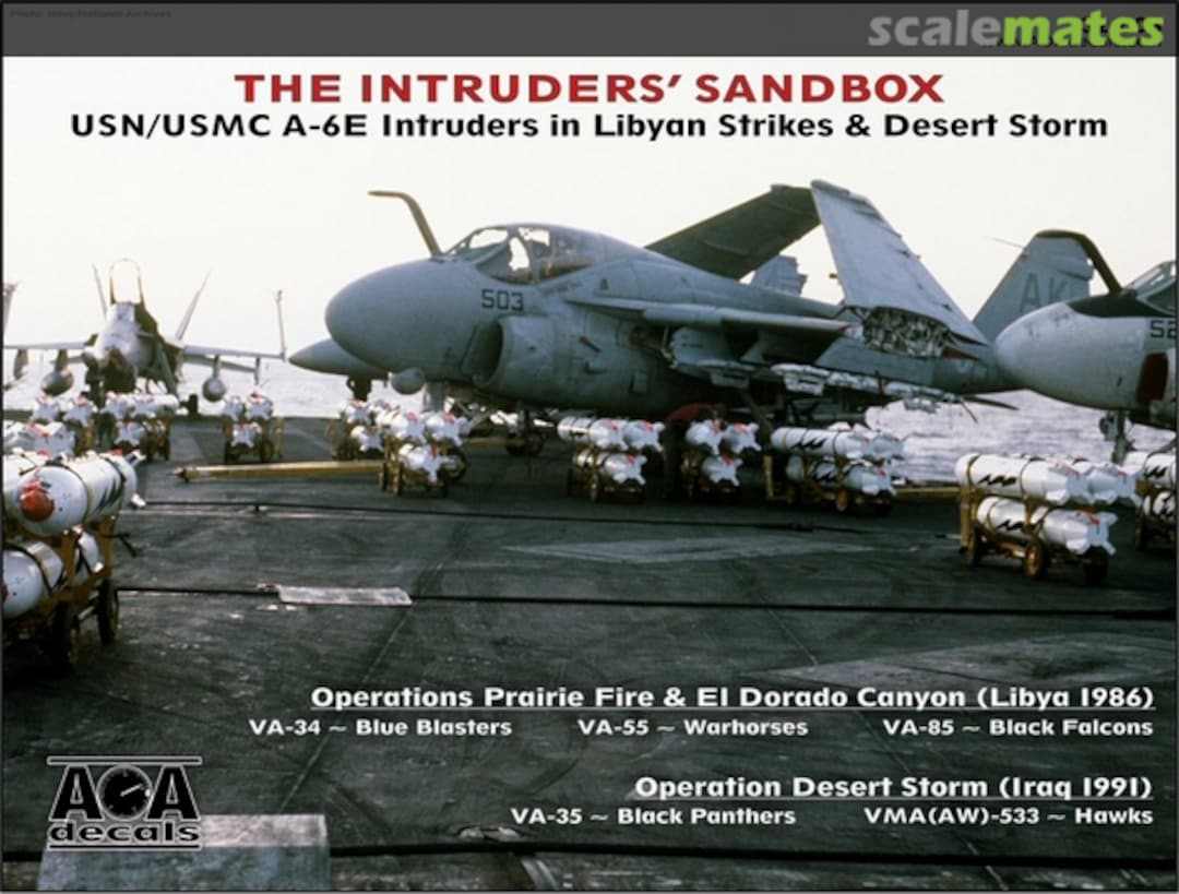 Boxart The Intruders' Sandbox 32-003 AOA decals