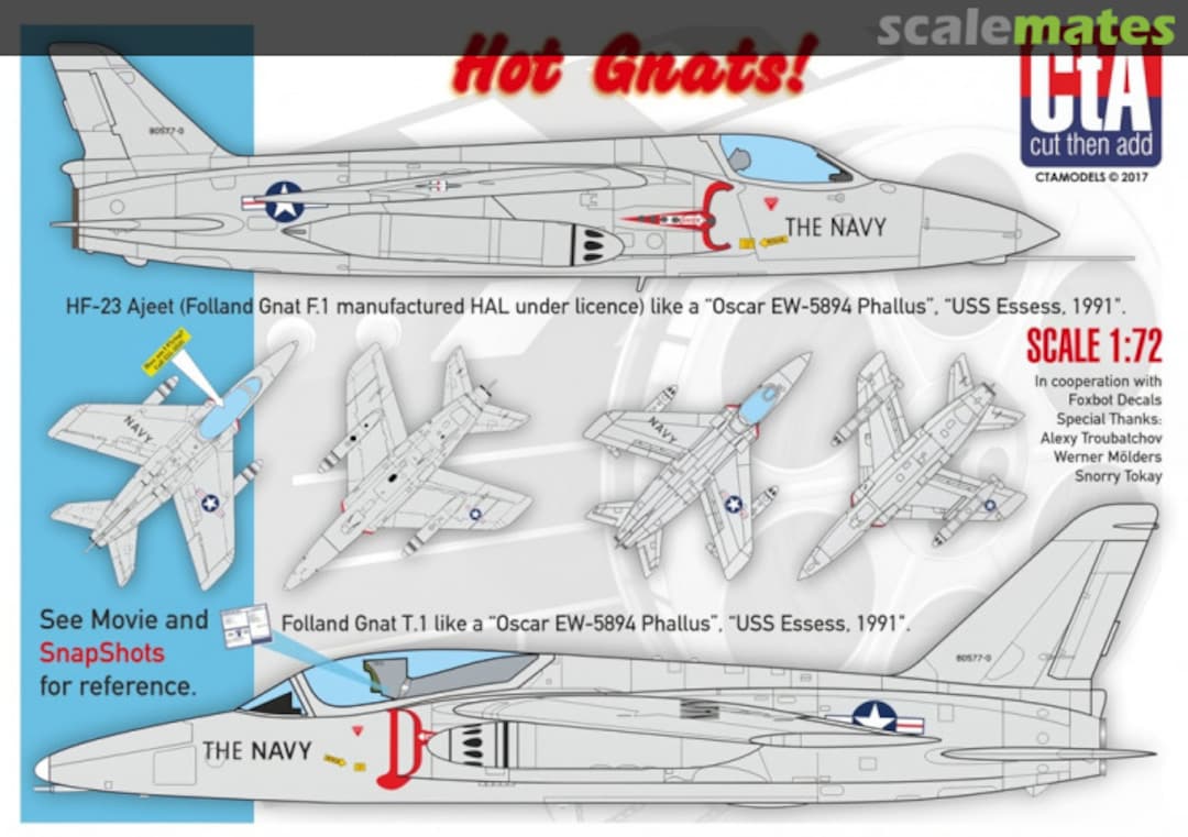 Boxart Hot Gnats! CTA-010 CtA Models