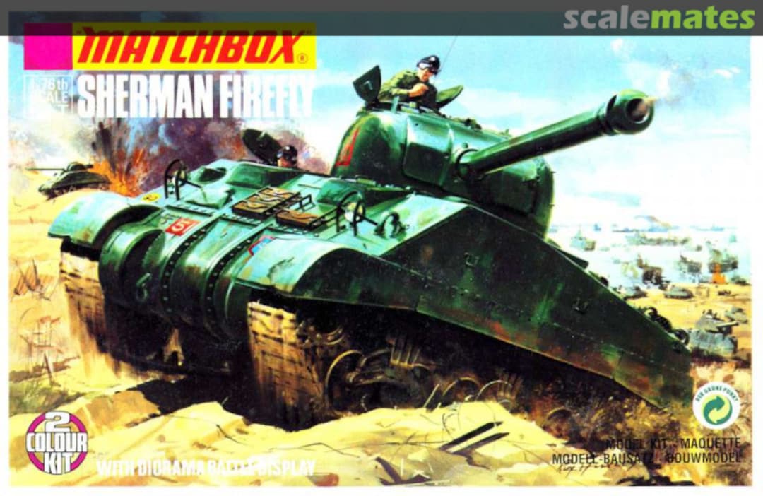 Boxart Sherman Firefly 40071 Matchbox