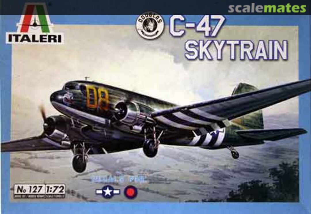 Boxart C-47 Skytrain 127 Italeri