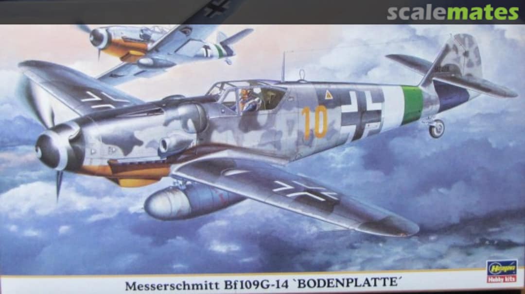 Boxart Messerschmitt Bf109G-14 `Bodenplatte´ 09375 Hasegawa