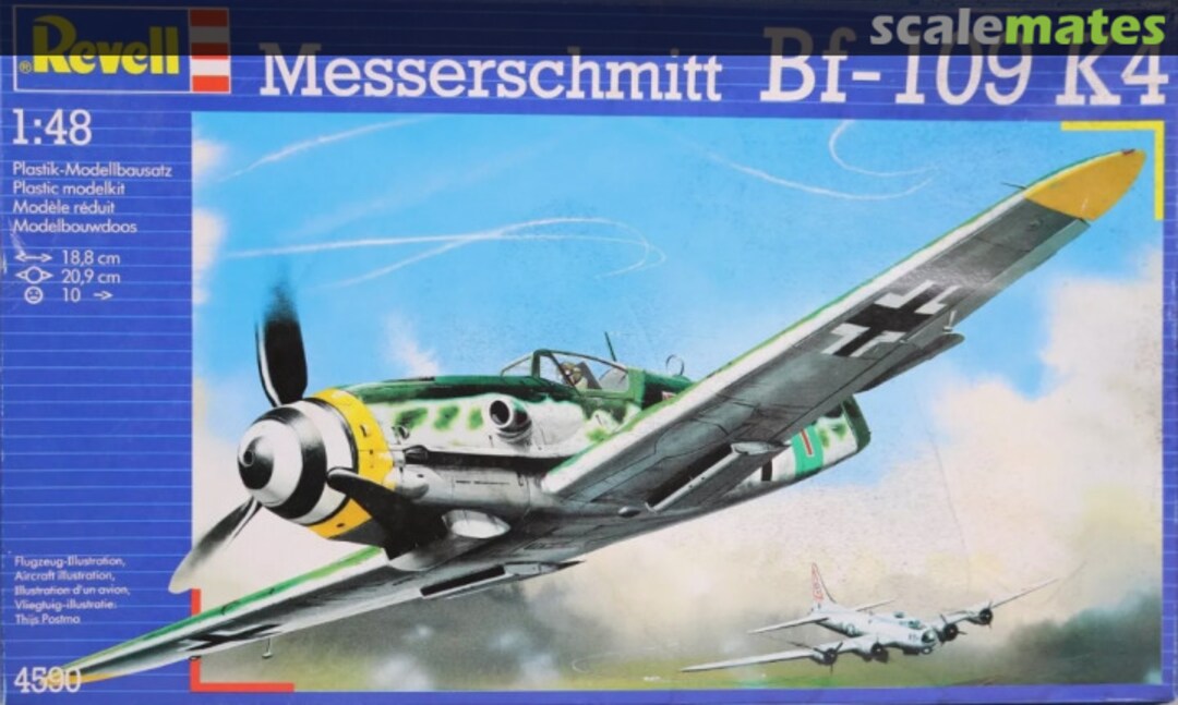 Boxart Messerschmitt Bf-109 K4 4590 Revell